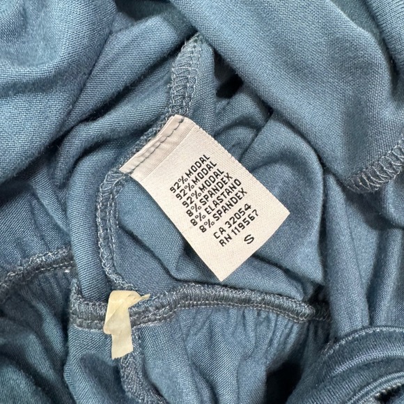 Rachel Pally Perpetua Dress Moonflower Blue Wrap Maxi Size S - Picture 7 of 8